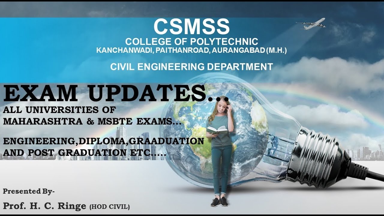Exam updates ATKT- Backlog subjects, YD students and Final year and Other than Final year Students