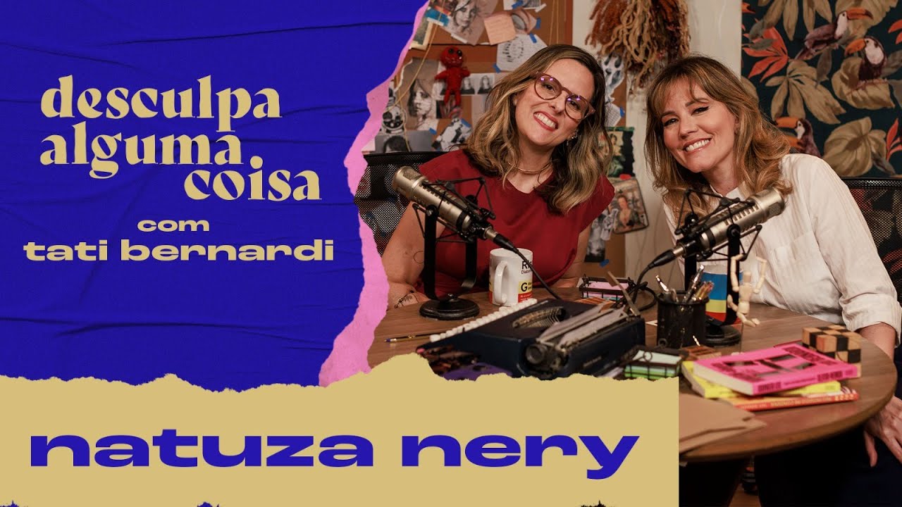 🔴 Natuza Nery se emociona ao falar da morte do pai, detalha amizade com Jô e revela origem do nome