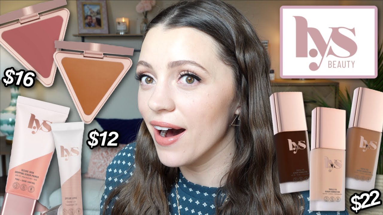 wait... a *reasonably priced* NEW BRAND at SEPHORA?! // LYS BEAUTY Try On