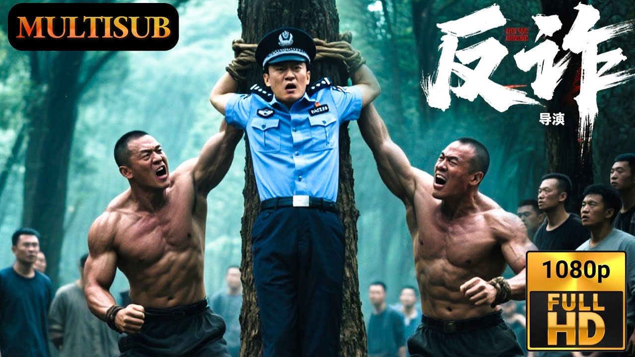 【最新懸疑大片】警察臥底故意暴露行蹤被黑幫吊在樹上，怎料下一秒特種部隊趕到將黑幫全殲！ #悬疑 #灾难 ##反诈猎蜂者 #惊悚 #movie
