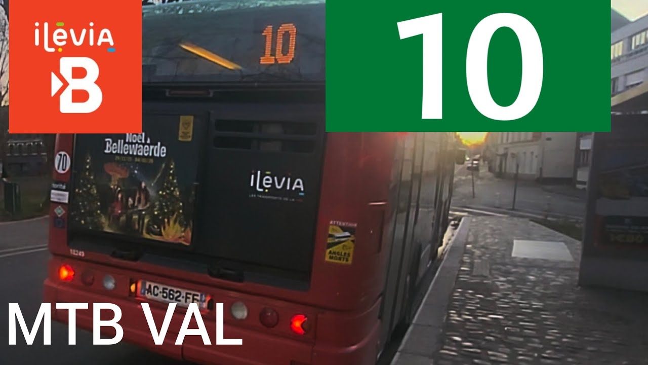 Bus ilévia 🔵 ligne 10 Irisbus Citelis 12 GNV n°10249