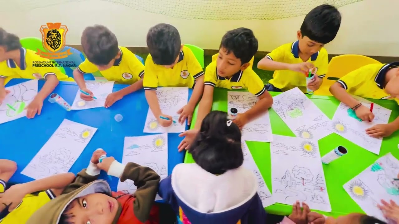 🎨 Colour Competition 2025 | Rosemount International Preschool – RT Nagar
