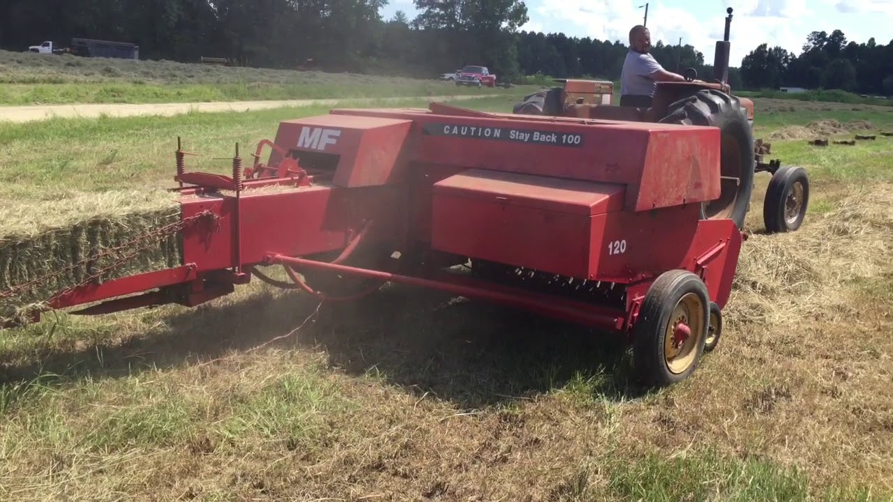 Massey Ferguson 120 square bailer