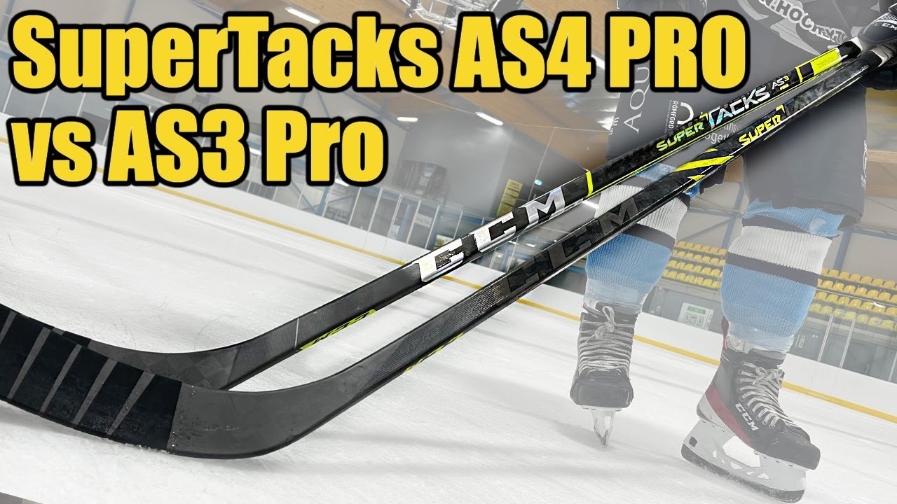 CCM Super Tacks AS4 Pro vs AS3 Pro hockey stick review - Which stick should you buy?