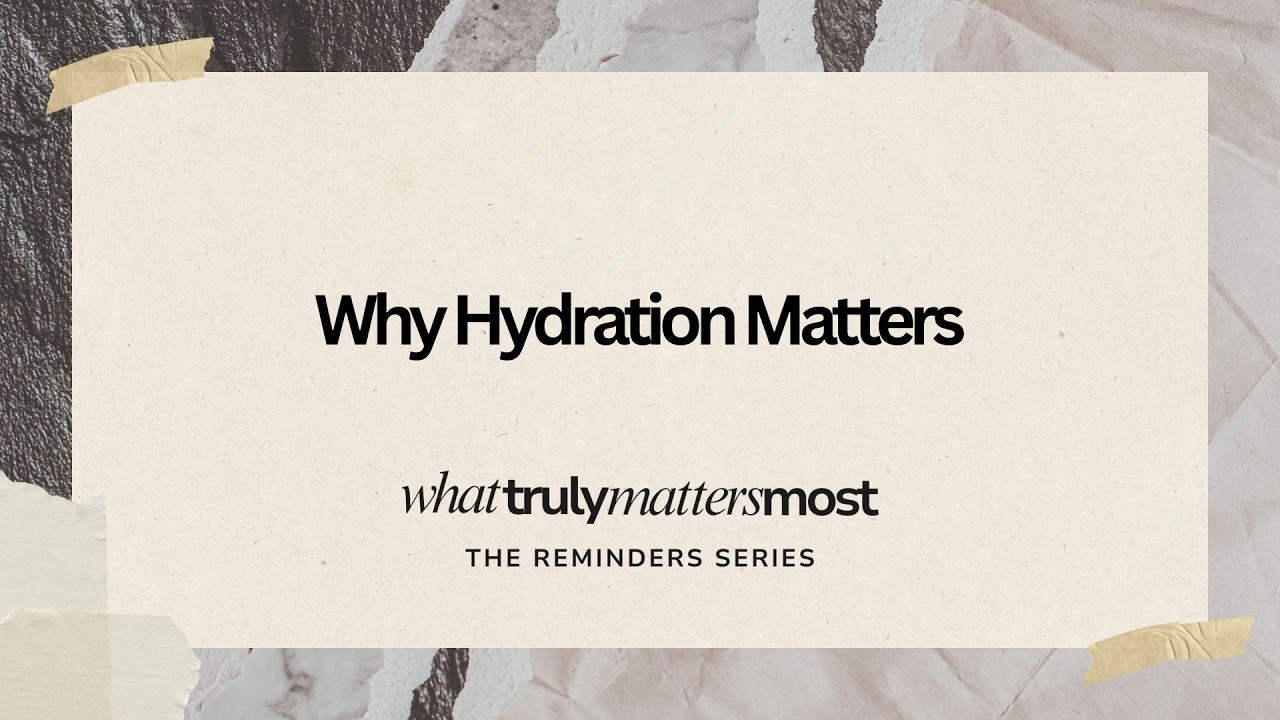 Hydration's Impact on Mental and Physical Health