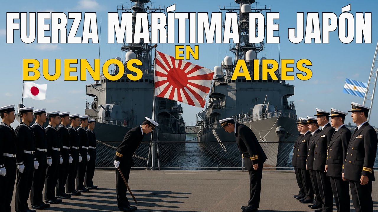 🛥️ La SORPRENDENTE FUERZA MARÍTIMA de AUTODEFENSA JAPONESA VISITA Buenos Aires