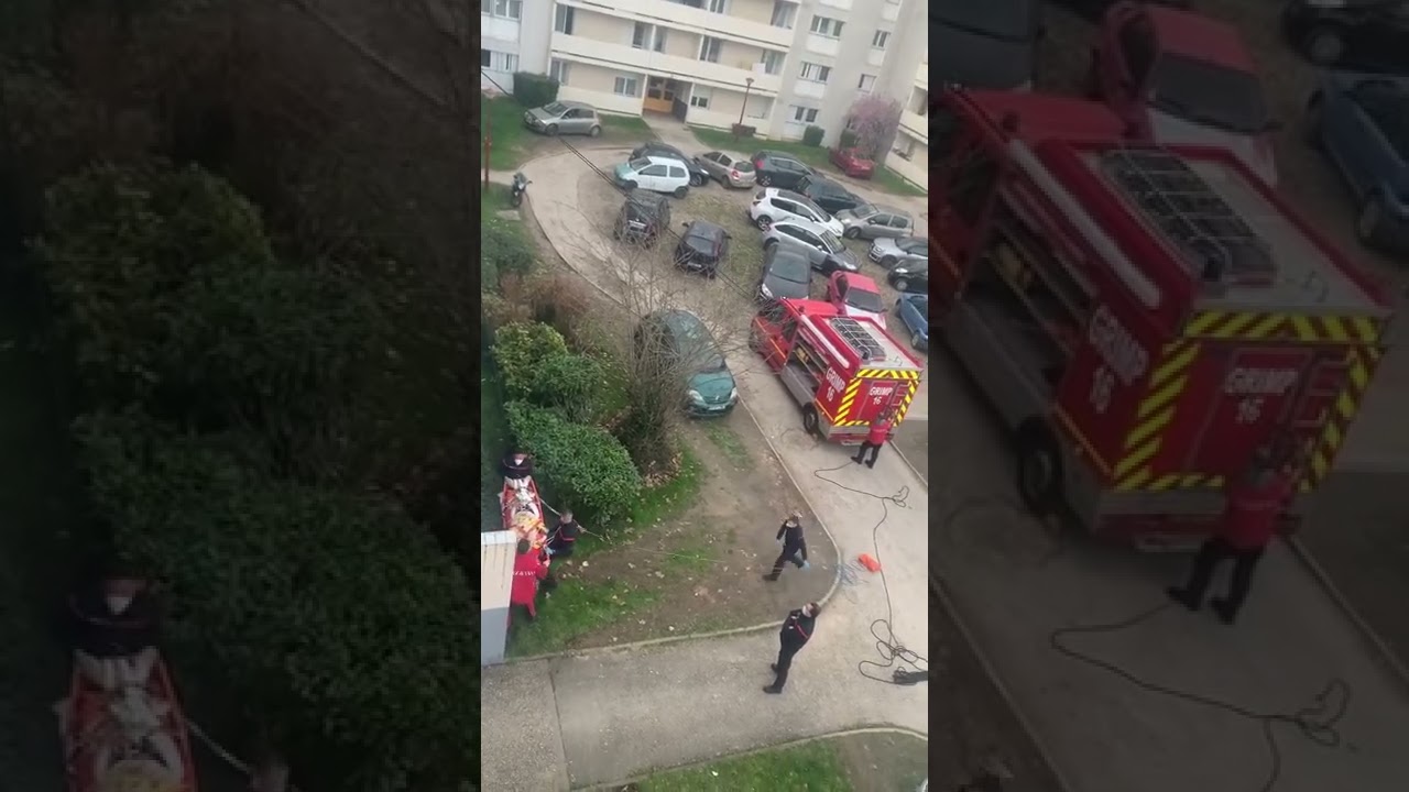Grande-Garenne: la victime d'un malaise évacuée par le balcon