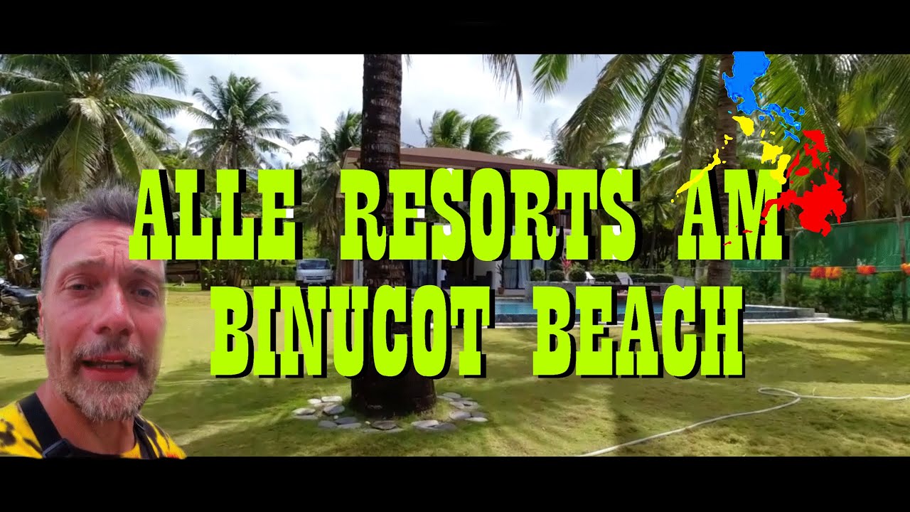 Alle Resorts am Binucot Beach | Tablas Island | Hotels | Philippinen 2023 | 🇵🇭🌴