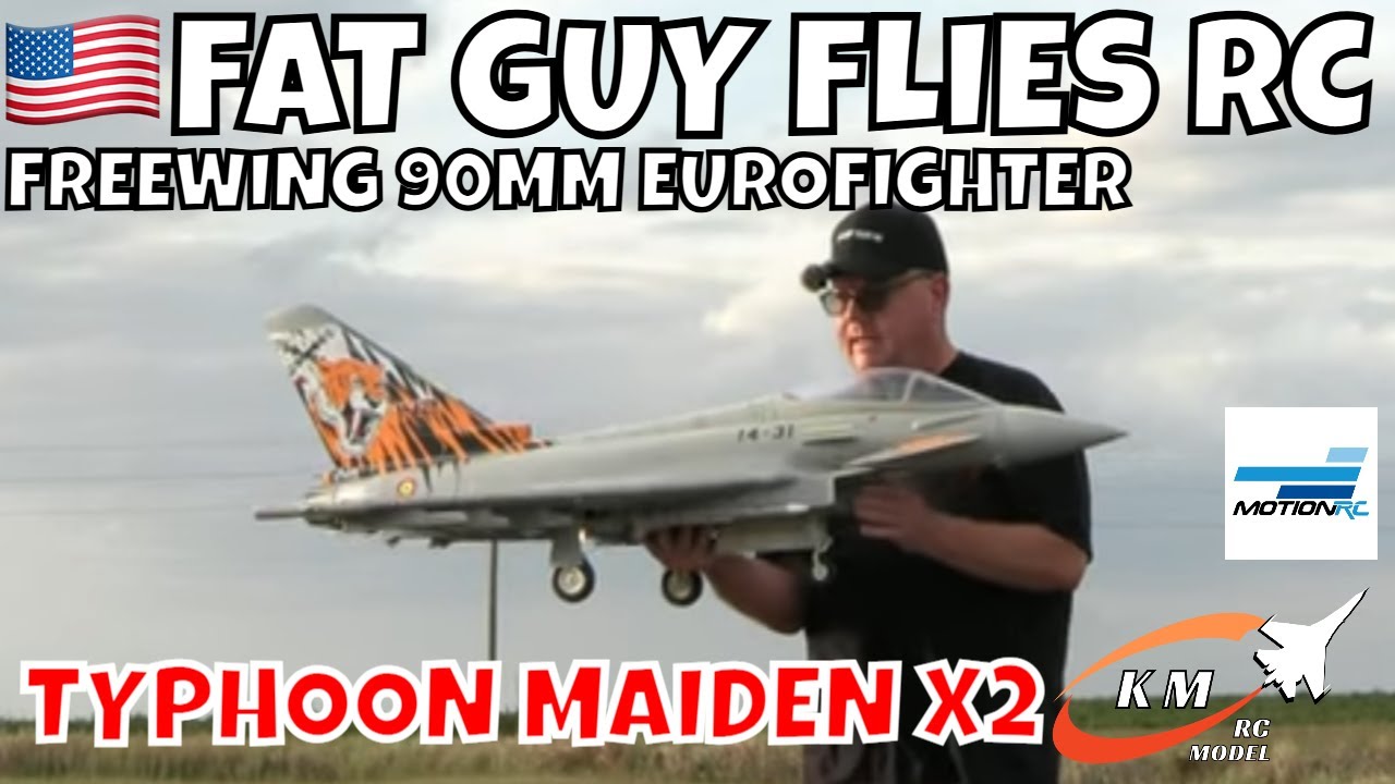 FREEWING 90MM EUROFGHTER TYPHOON MAIDEN DOUBLE TAP by FGFRC #aviation