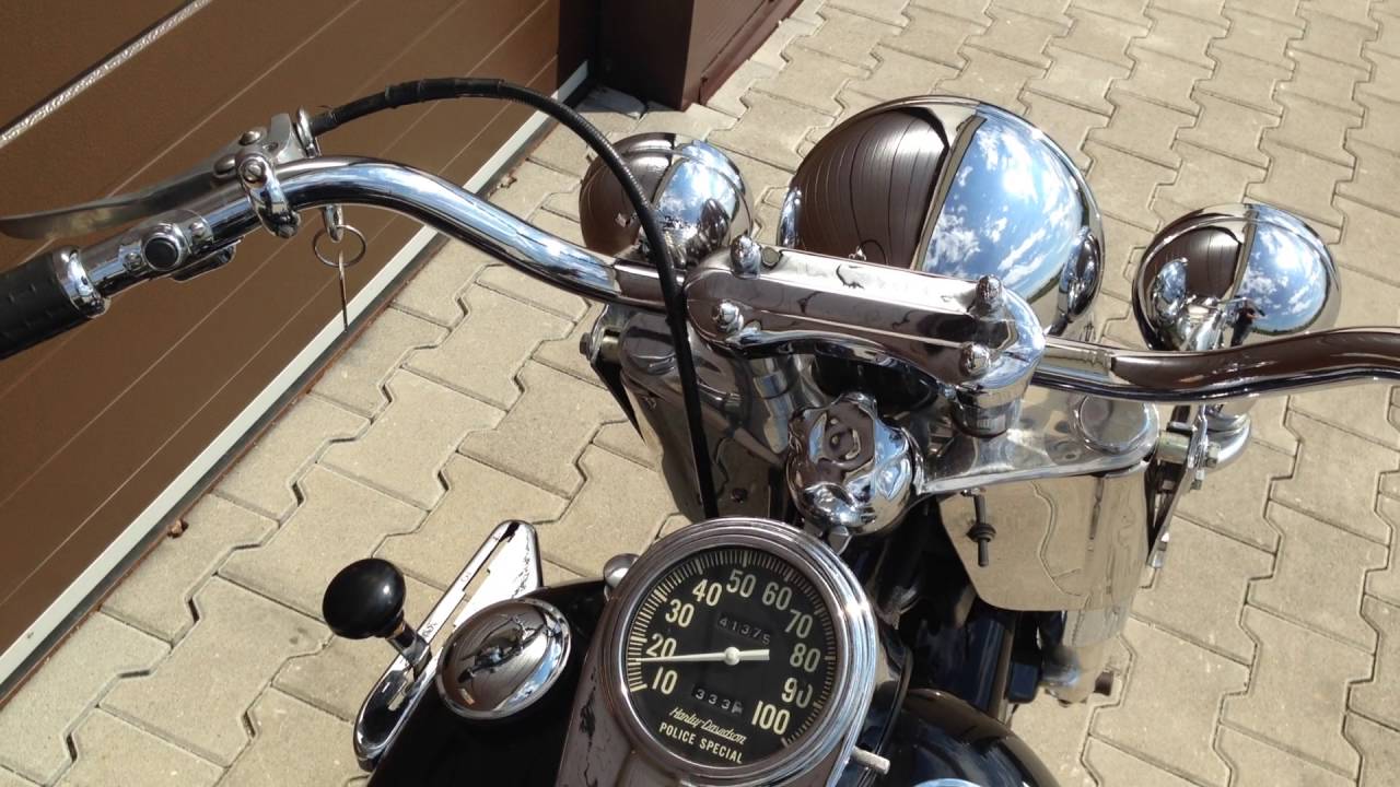 Harley Davidson Hydra Glide Panhead 1955 year !!!