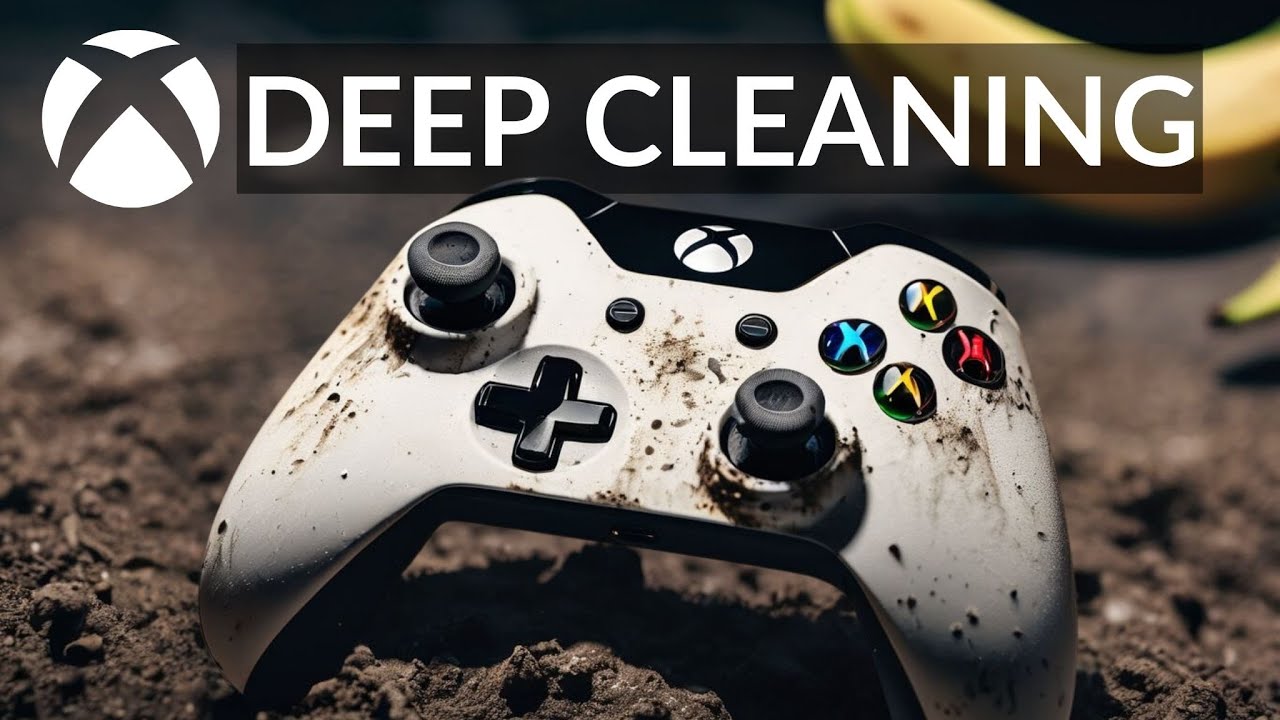 Asmr: A Xbox One Controller Gets A Deep Clean After 3 Years