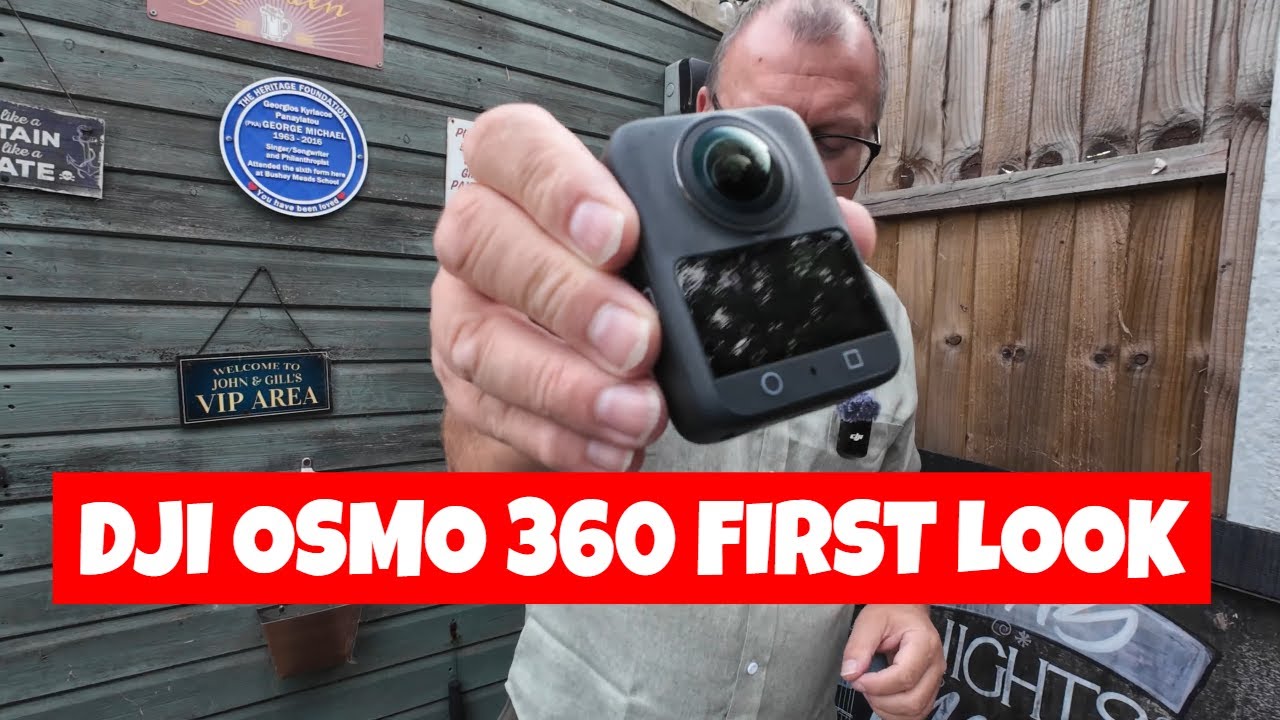 DJI Osmo 360 First Look And Unboxing