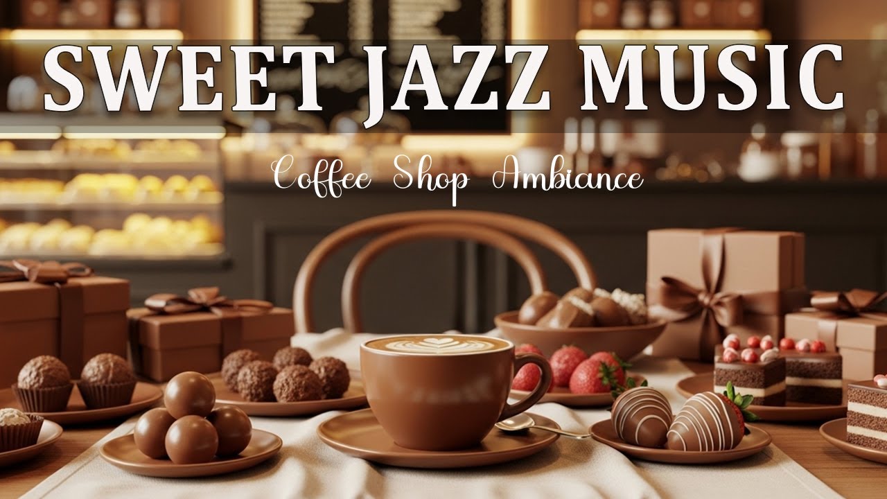 Sweet Jazz Music ☕ Coffee Shop Ambiance & Cozy Café Music for Work, Relaxing