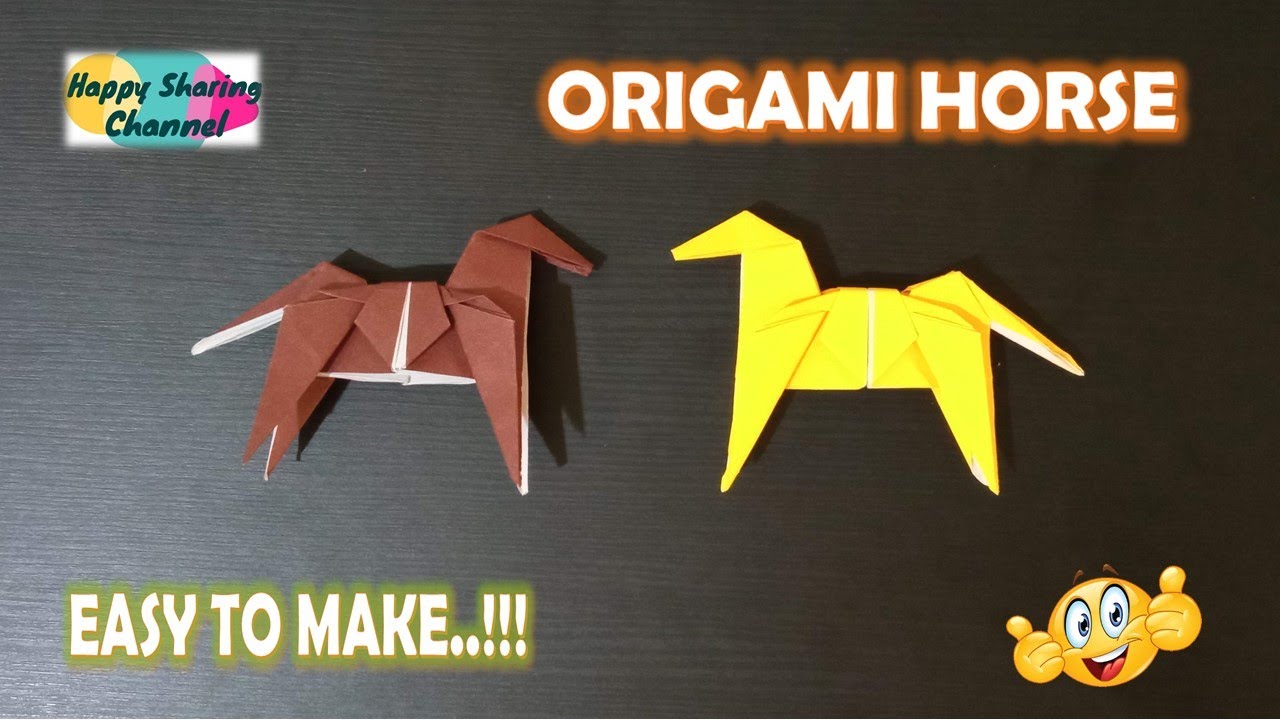 Origami Horse - Easy Origami Instructions