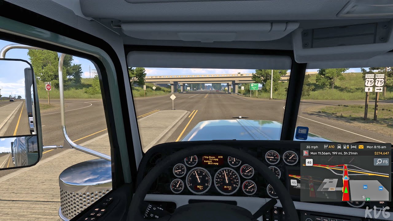 American Truck Simulator - Topeka to Hays - Kansas Gameplay (PC UHD) [4K60FPS]