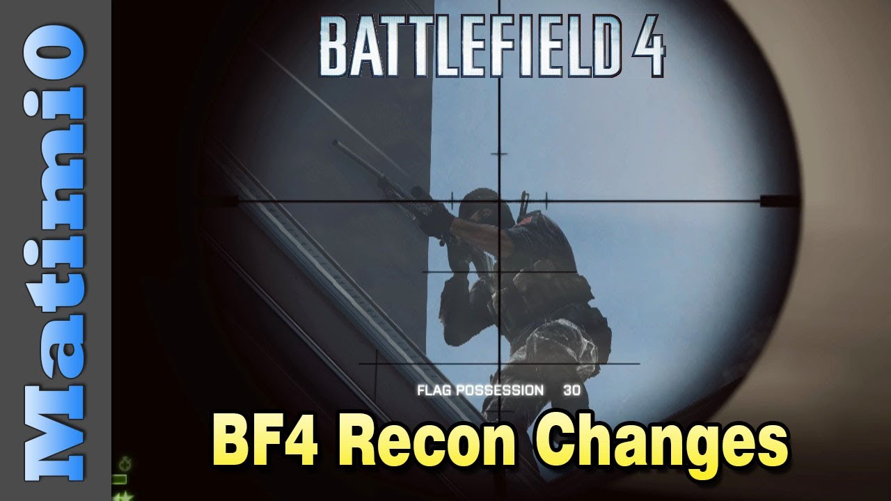BF4 Recon Changes - Sniper Improvements: Battlefield 4 Beta Gameplay