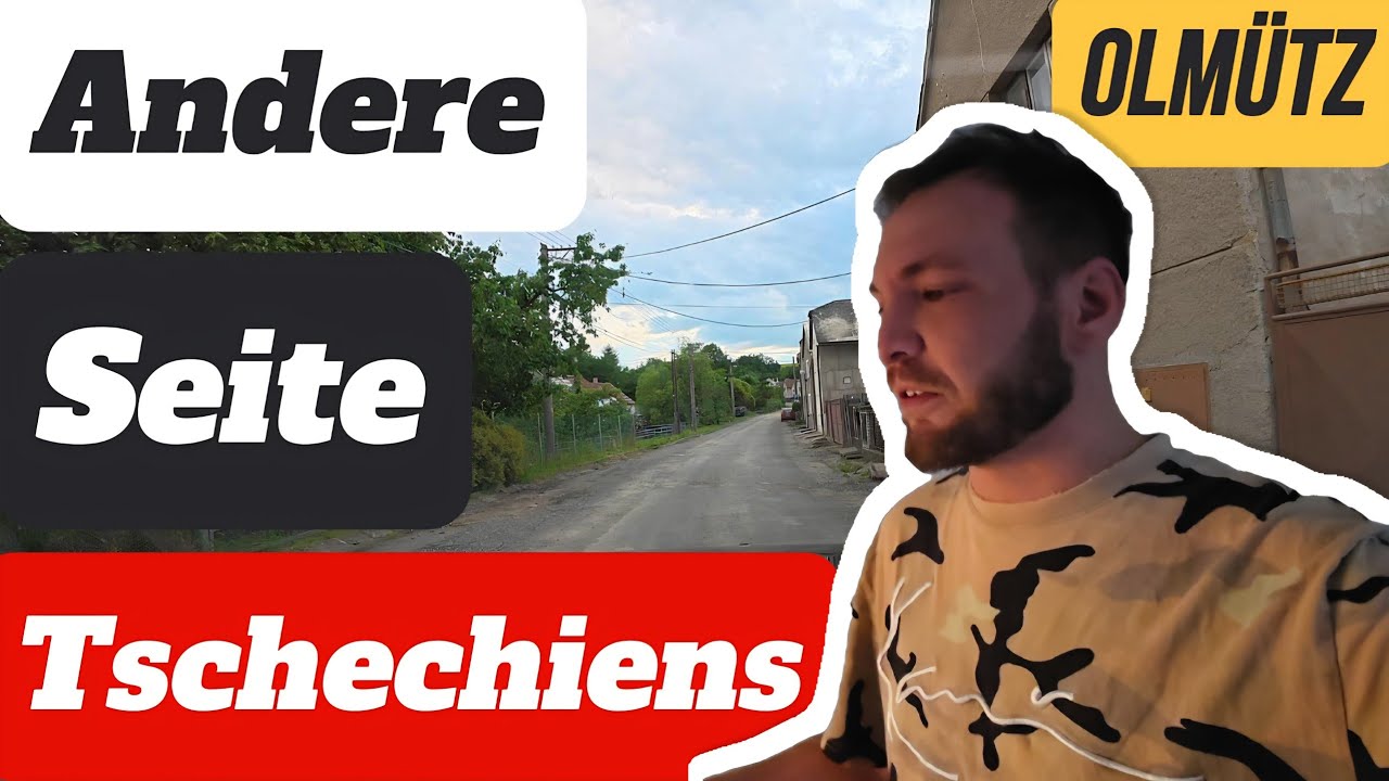 Ich übernachte in Tschechiens ärmeren Gegend