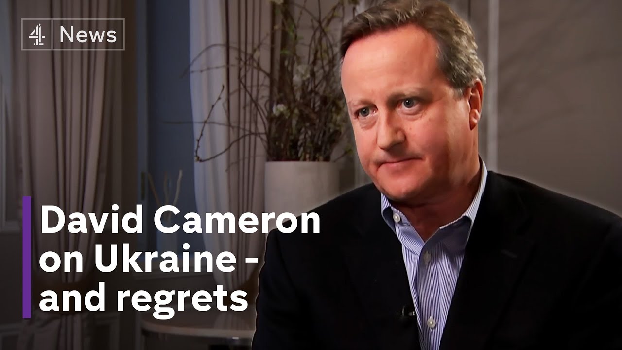 It's very dangerous to predict what Putin might do next, says former PM David Cameron