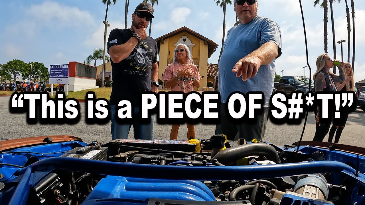 Bringing my $800 Mustang to the Craziest Car Show in the World! (Hidden Camera Reactions)