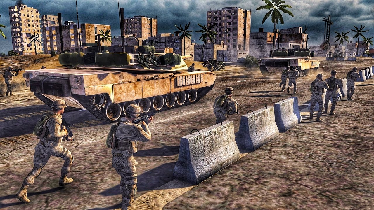 Битва за Фаллуджу — Desert Combat Mod — Call to Arms — Gates of Hell: Ostfront