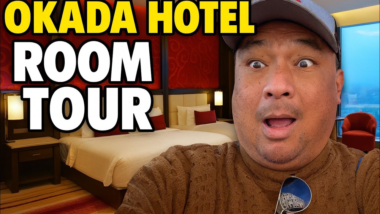 Okada Manila Room Tour 2025 | Luxury Hotel Review by Chef Dice