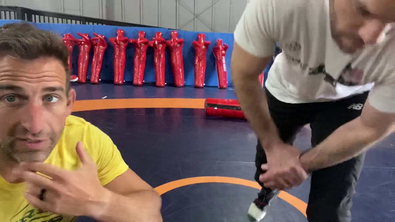 Joe Uccellini Techniques: Non Contact Drills. Double Leg off the Collar Ties