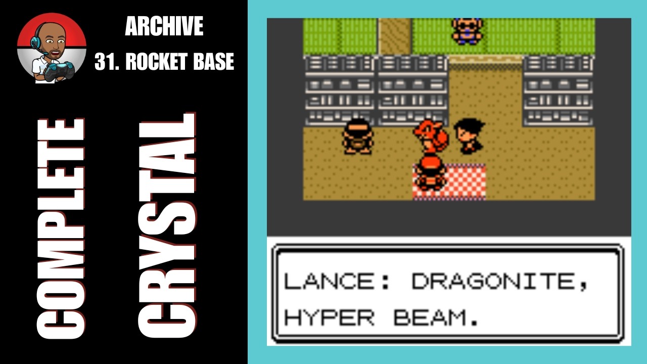 Pok&eacute;mon Complete Crystal - Ch. 31: Team Rocket Hideout (Mahogany Town)