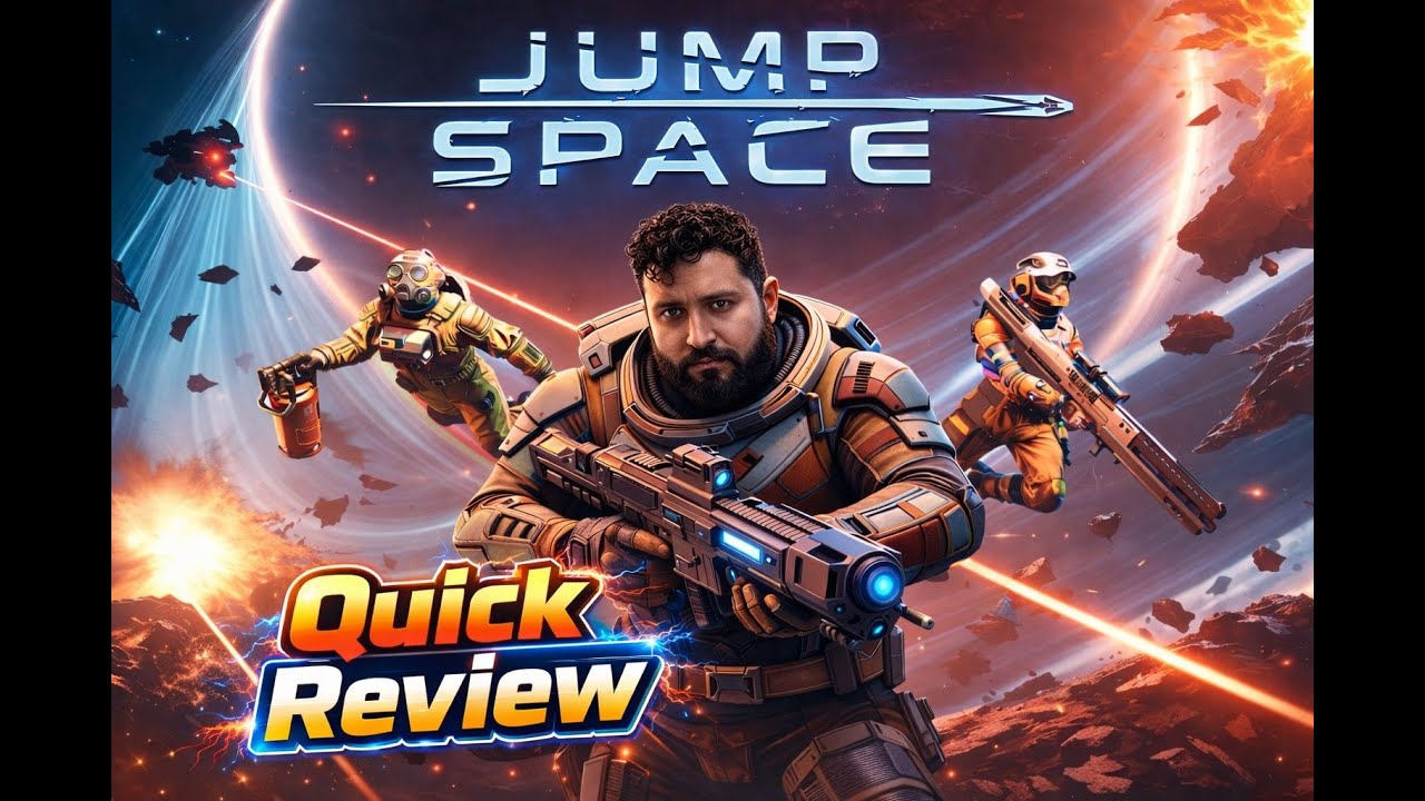 Первый взгляд на этот космический кооперативный FPS, который отличается от всех остальных (JUMP S...