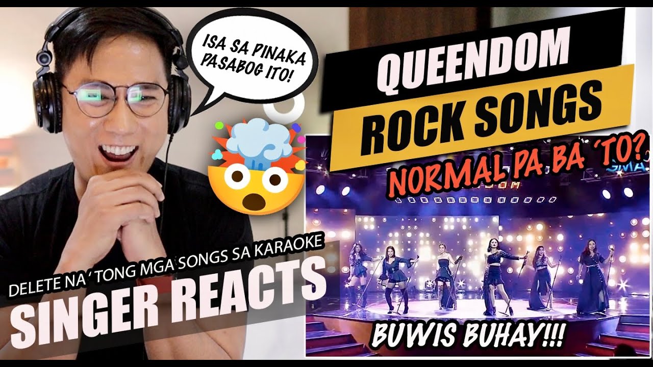 QUEENDOM - ROCK SONGS [Nov. 13, 2022] All-Out Sundays | SINGER REACTION