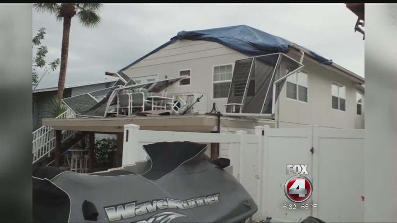Fort Myers Beach Storm Damage