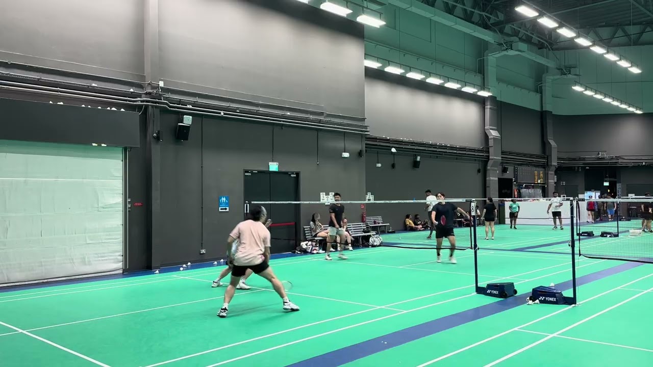 Badminton - Andon/Aug VS Nic/Melson