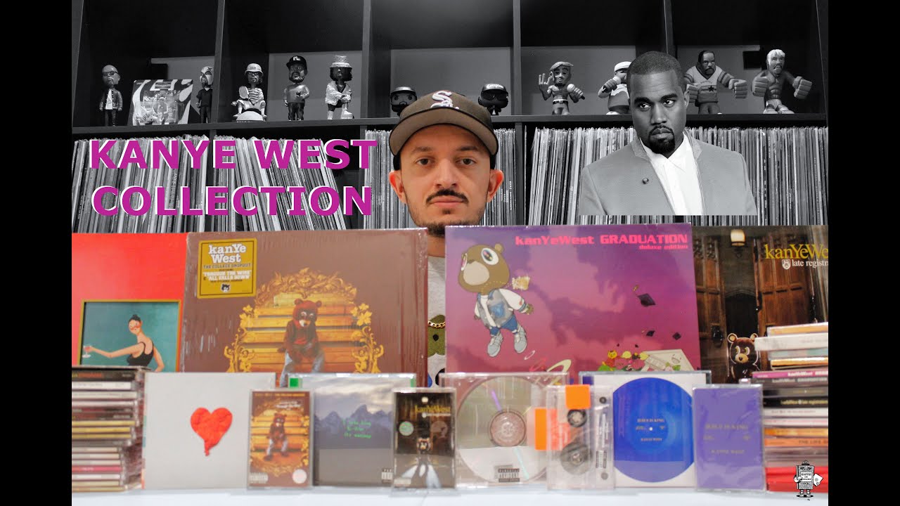 Kanye West - My Entire Hip Hop Collection - Vinyl, CD's, Tapes, Books, etc.