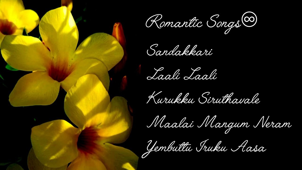 Tamil romantic Songs 😍/top five romantic Songs @JK Music Infinity