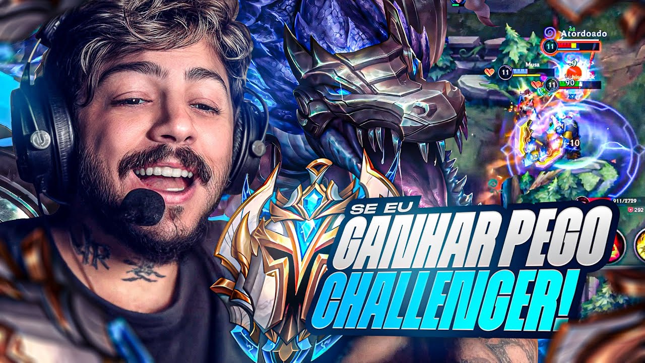 SE GANHAR ESSA PARTIDA É CHALLENGER...