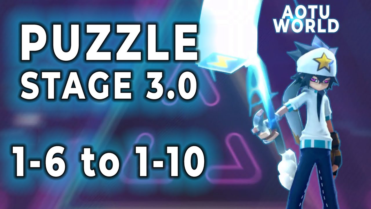 AOTU World - Puzzle Stage 1-6 to 1-10