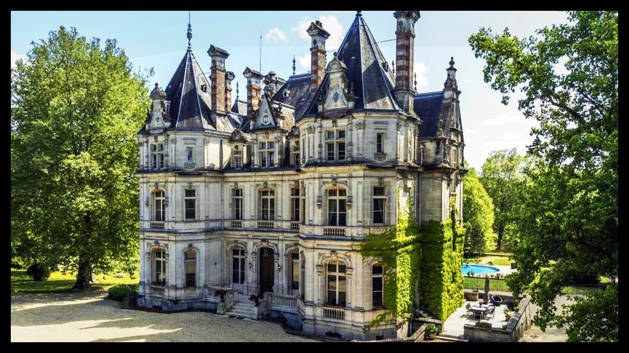 10 Minutes of Gorgeous Luxury Chateaux and Villas in France and Italy
