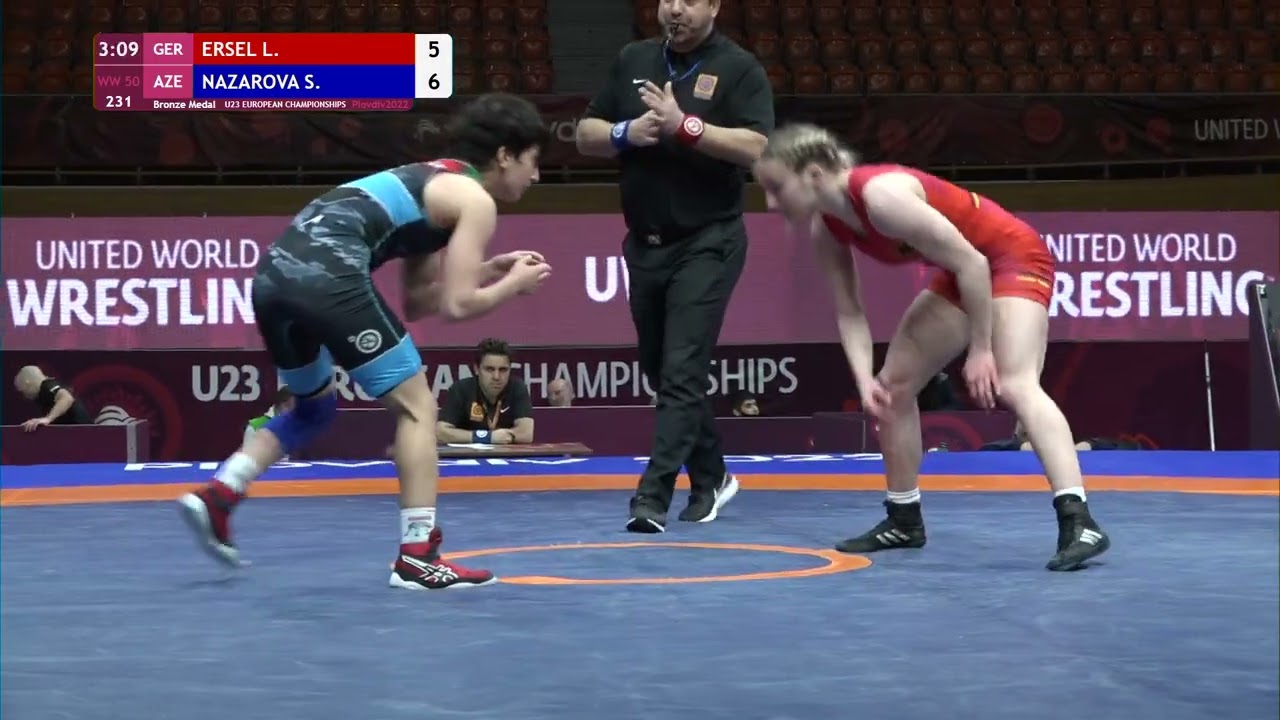 BRONZE WW - 50 kg: L. ERSEL (GER) v. S. NAZAROVA (AZE)