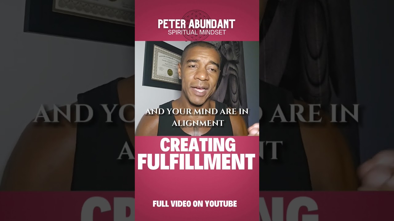 Create Fulfillment by Merging Mind with Consciousness #godwithin #consciousnessshift