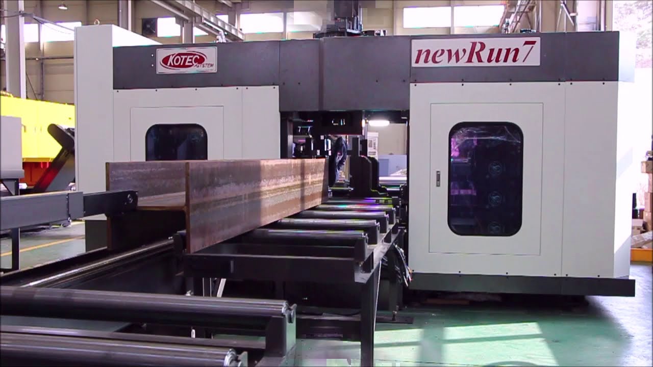 KOTEC newRun7DX Drill Saw Beam Line