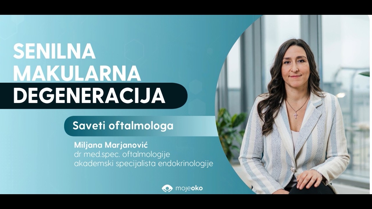 Šta je senilna makularna degeneracija (žuta mrlja)? Objašnjava oftalmolog