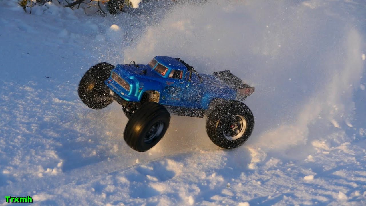 Arrma Notorious 6s v5 - Cold Winter Snow Run