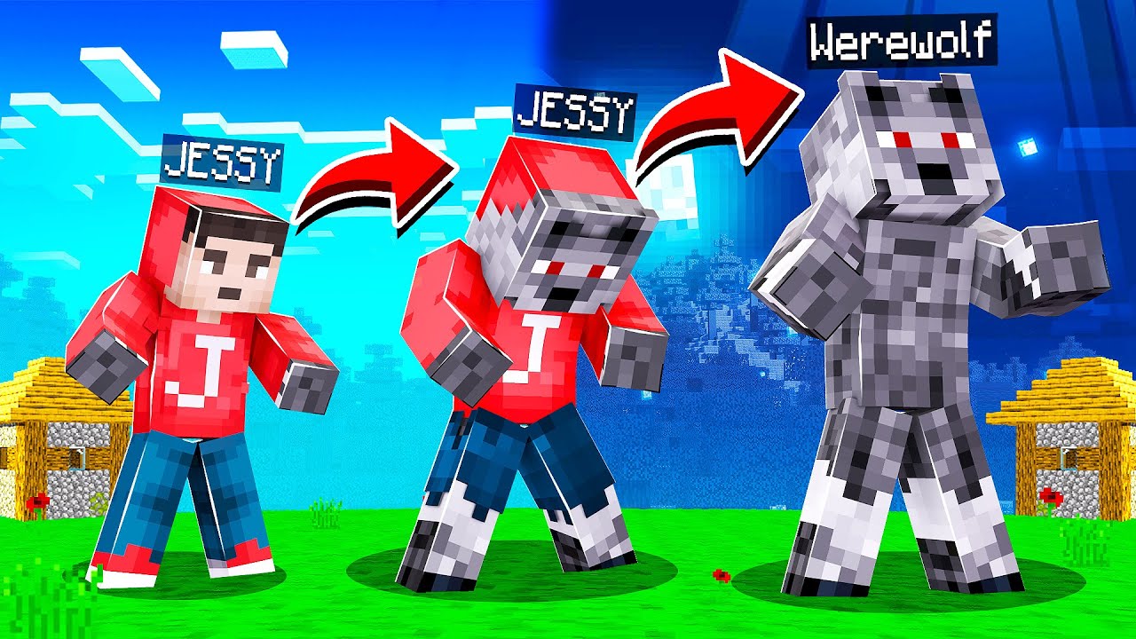 Minecraft, Maar Ik VERANDER In Een WEERWOLF!