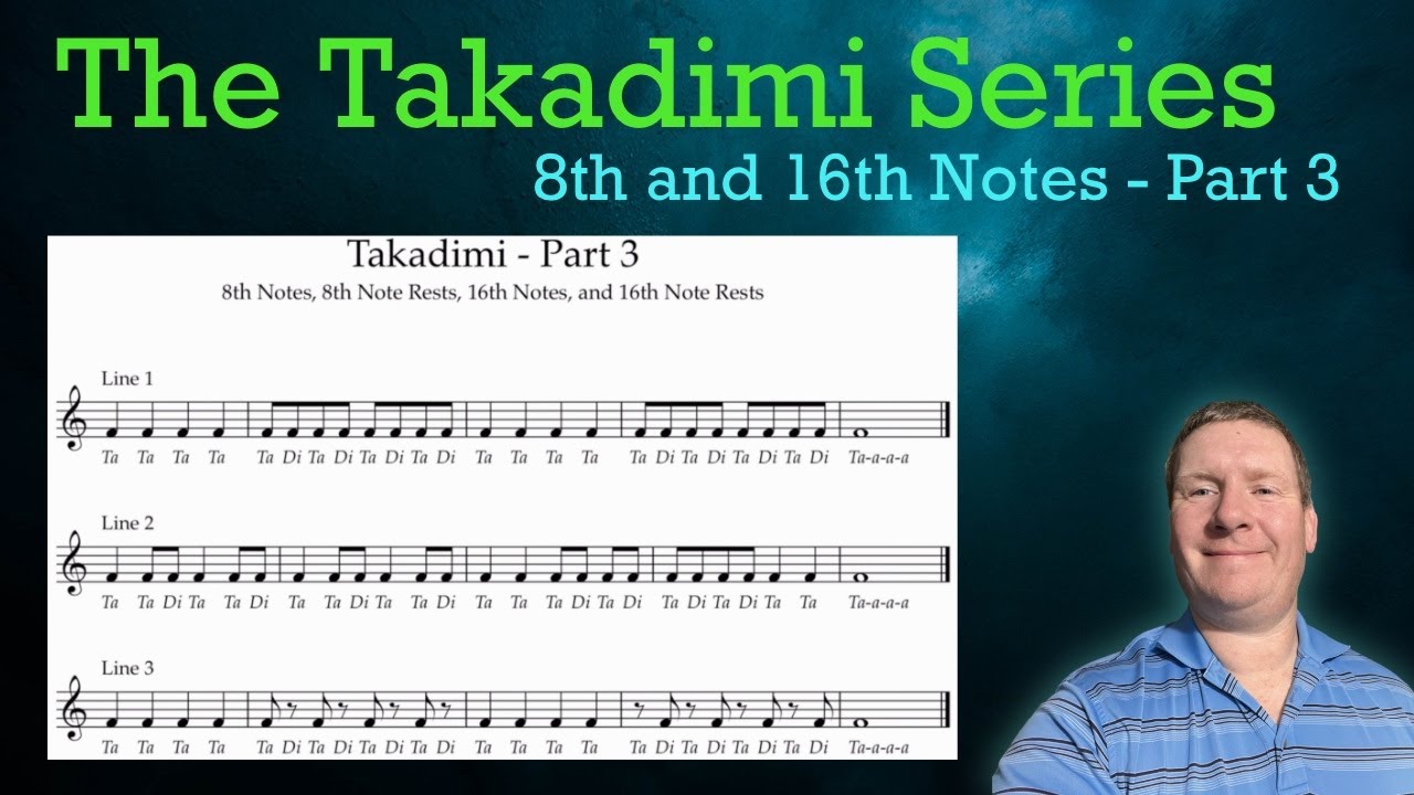 8th Notes & 16th Notes - Takadimi Series Part 3