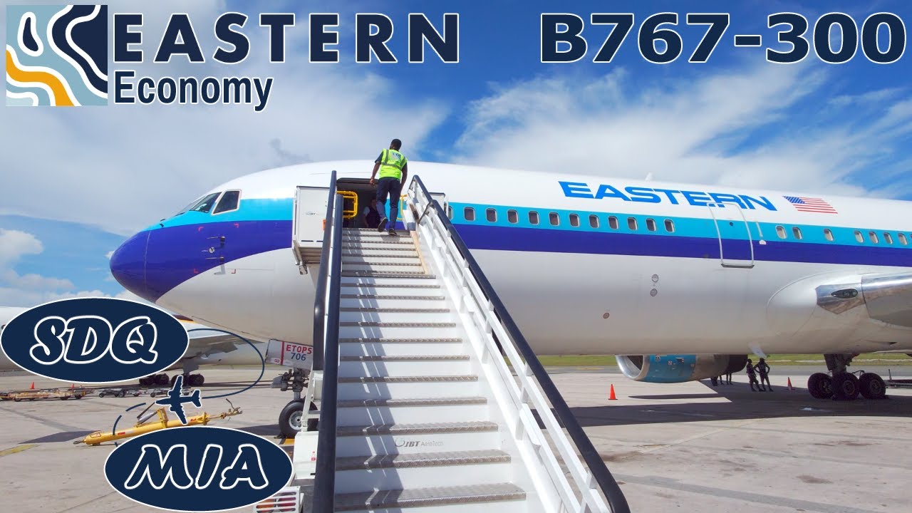 Flight Review - Flying America's Weirdest Airline - Eastern Airlines B767-300