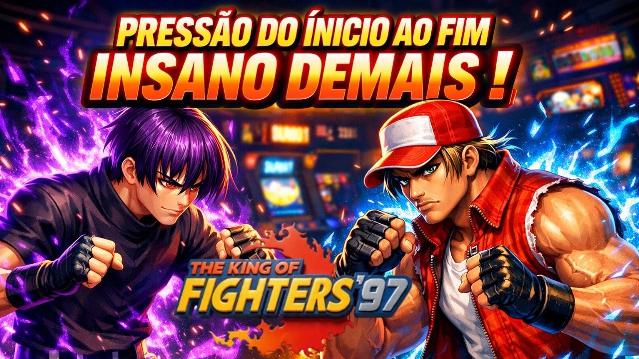 KOF ’97 | Itachi (TOP 1 do Peru) - O MAIS VELOZ DO FIGHTCADE  FOI DESAFIADO !