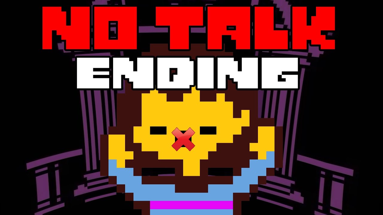 What If You Get an Ending Without Talking to ANYONE? [ Undertale ]