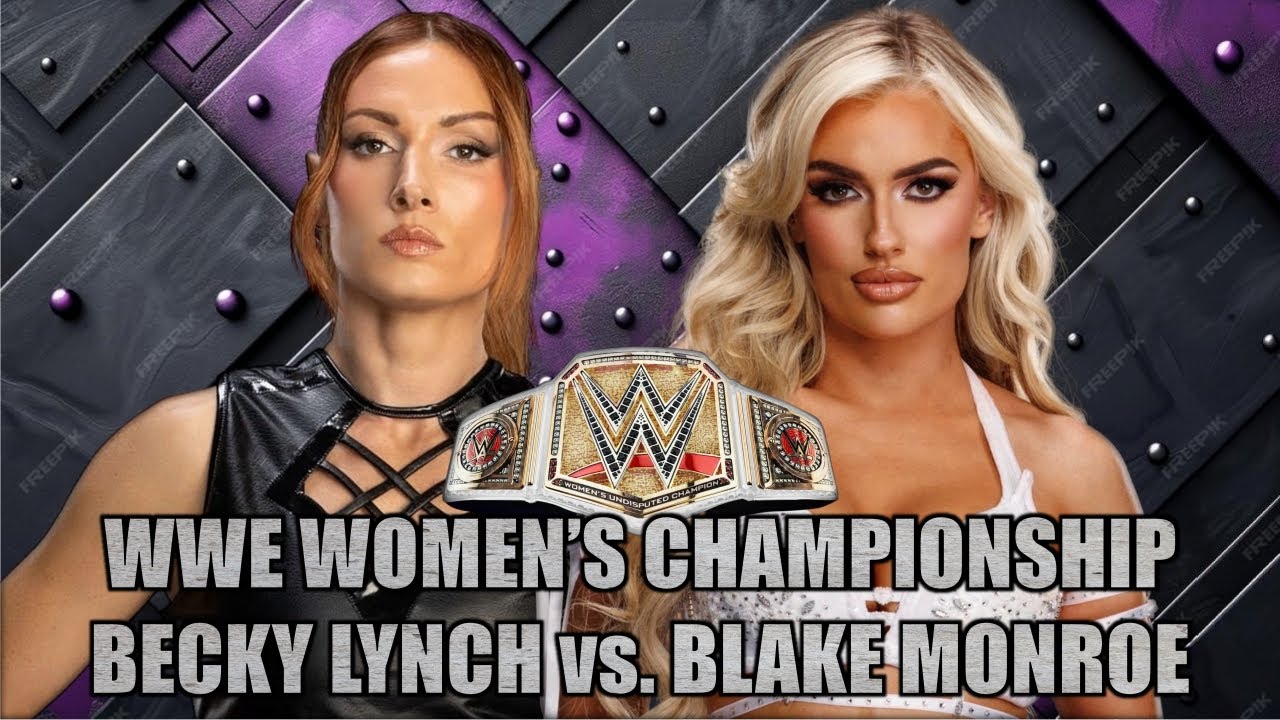 WWE 2K25: 16.01.2026_2_Чемпионат WWE среди женщин_Бекки Линч против Блейк Монро