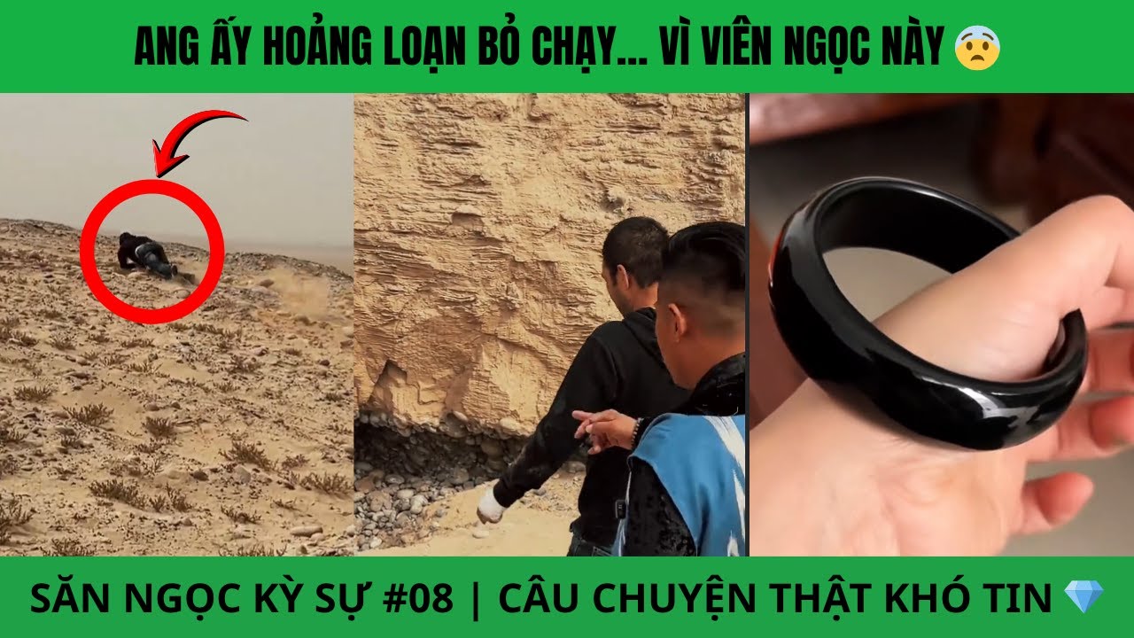 😨 Anh ấy bỗng hoảng loạn bỏ chạy khỏi viên ngọc… và rồi chuyện kỳ lạ xảy ra 💎| Săn Ngọc Kỳ Sự #08