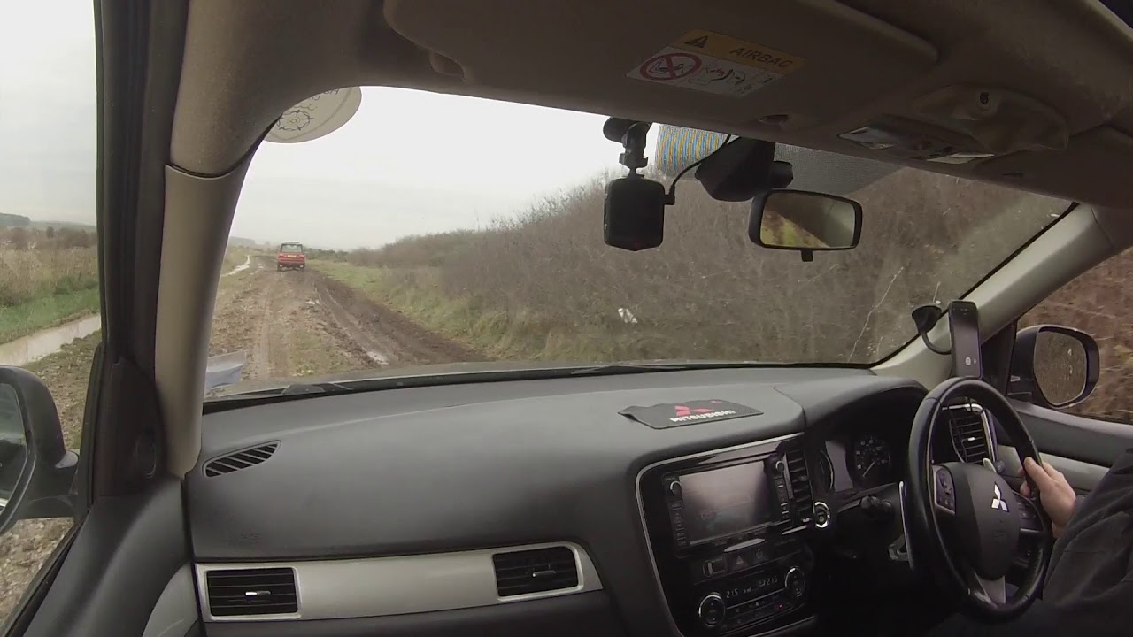 Mitsubishi Outlander PHEV - who said these things can't off-road?