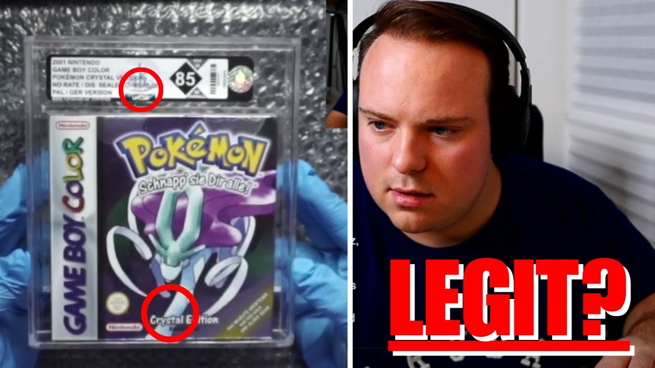 WTF!?! Deutsche Pokémon Kristall-Edition SEALED? LEGIT? 1UPGRADE